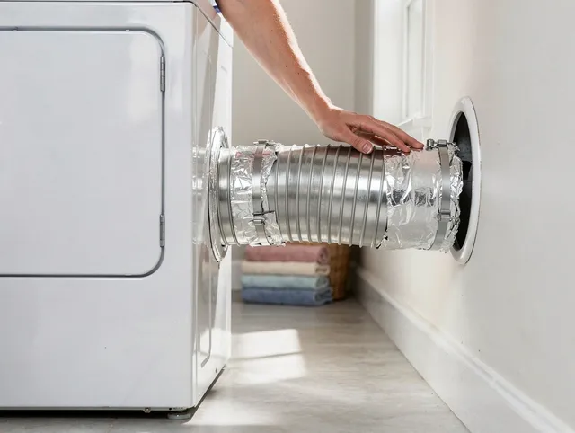 Professional dryer vent hose installation by Horizon West Dryer Vent Cleaning in Horizon West