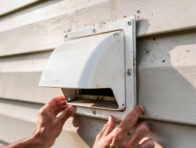 Horizon West Dryer Vent Cleaning technician delivering thorough residential dryer vent cleaning service in Horizon West